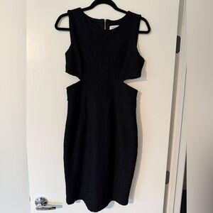 Calvin Klein Black Cutout Dress